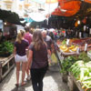 Market in Palermo - Sicilian architecture design