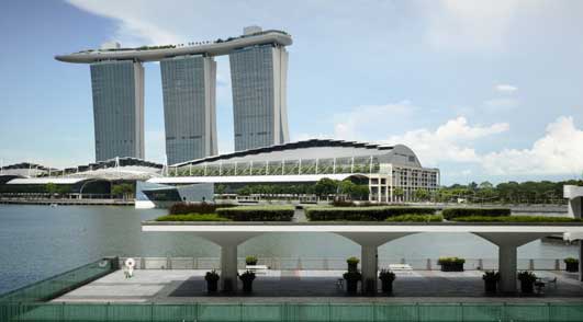 Collyer Quay Landscape Singapore