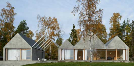Summerhouse Lagnö design by Tham & Videgård Arkitekter