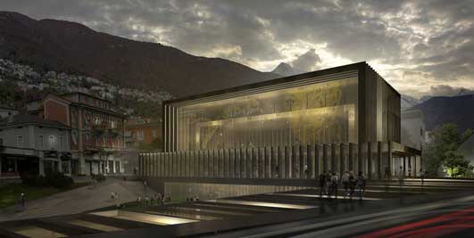 Locarno Film Festival Cinema Hall Building