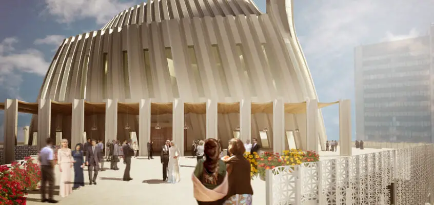 Central Mosque Prishtina Building: SADAR+VUGA