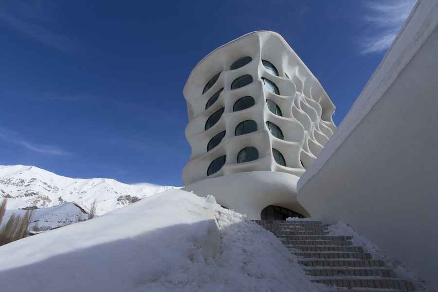 Barin Ski Resort Iran building