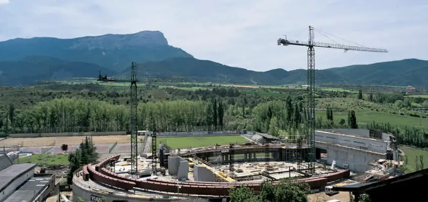 Jaca Hockey Arena, Huesca Building