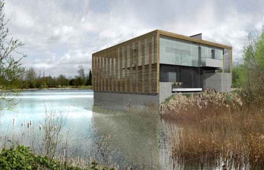 Lower Mill Estate Boathouse Oxfordshire by Sutherland Hussey