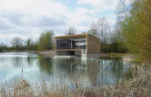 Lower Mill Estate Boathouse building Oxfordshire