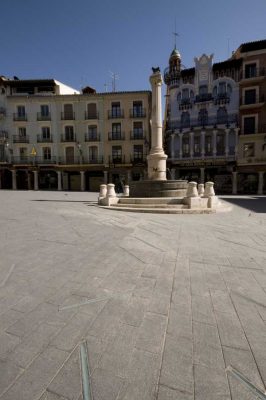 Plaza del Torico Teruel, Urban Landscape Spain