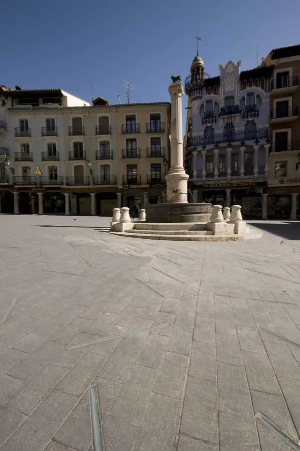 Plaza del Torico Teruel, Urban Landscape Spain