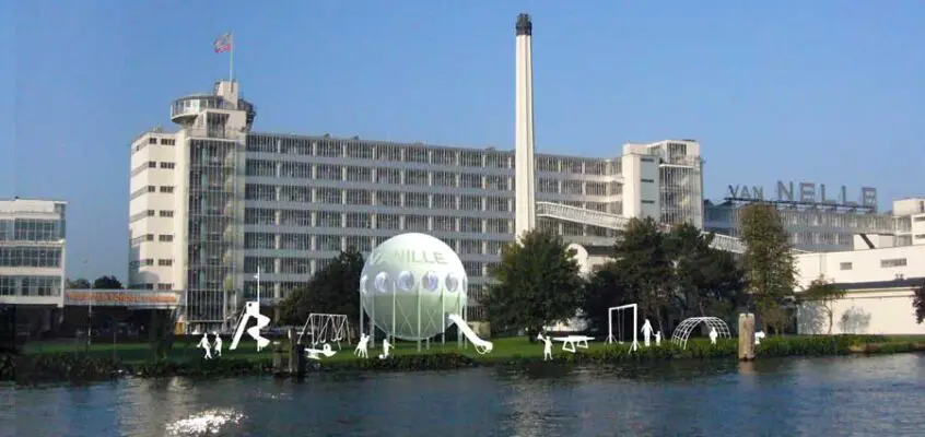 Rive Gauche Rotterdam Buildings, The Netherlands