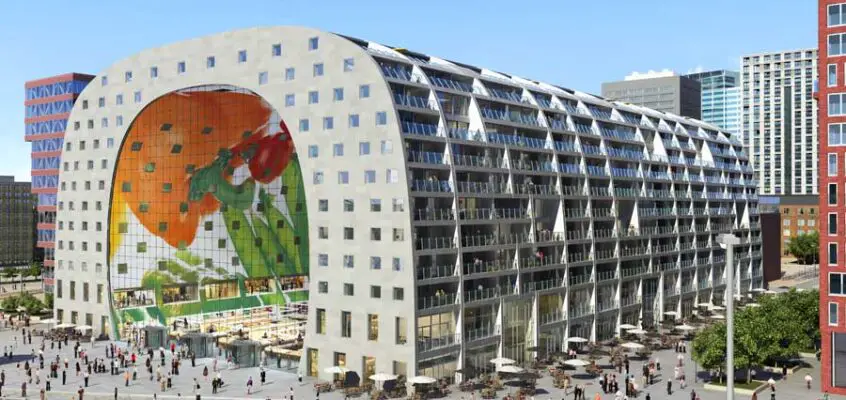 Rotterdam Market Hall, MVRDV Rotterdam Building