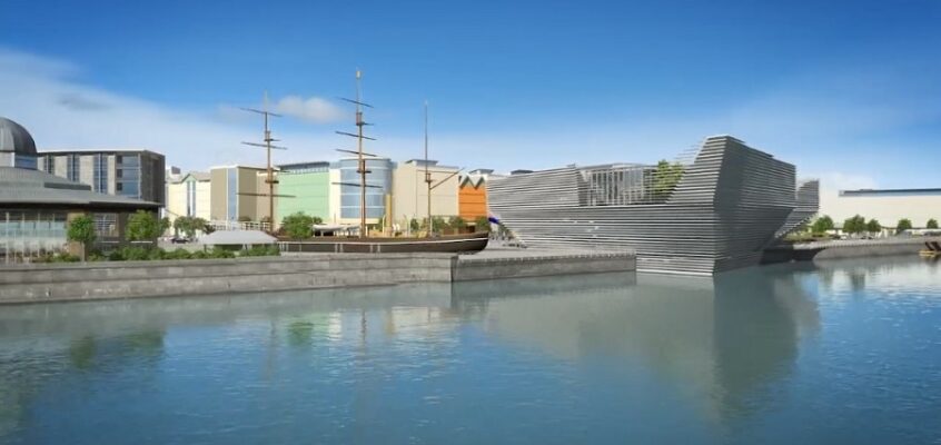 V&A at Dundee Building Design, Scotland