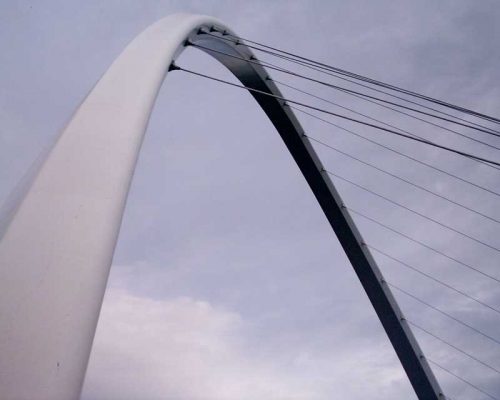 Gateshead Millennium Bridge structure