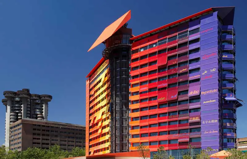 Hotel Puerta America Madrid by Jean Nouvel architect