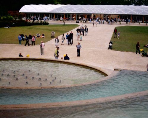 Alnwick Gardens Cascade Northumberland