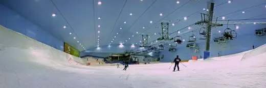 Ski Dubai Snow Centre slope Holford Associates Architects