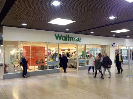 Waitrose store Queensgate Peterborough Shopping Centre
