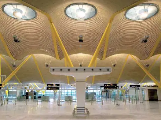 Barajas Airport Spain, Madrid Building