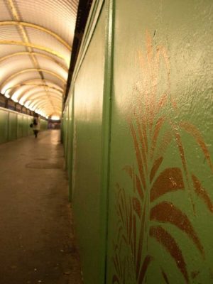 Hove Railway Station architecture art tunnel