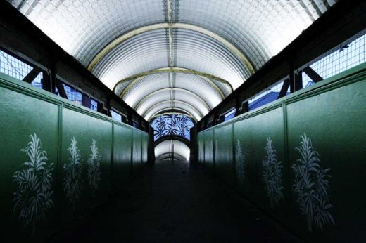 Hove Railway Station, Brighton lighting