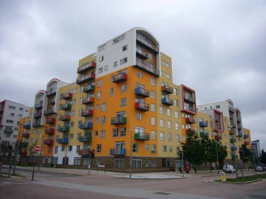 Greenwich Millennium Village buildings