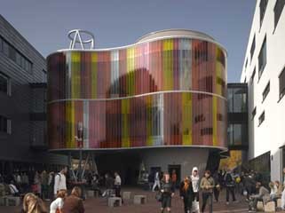 Da Vinci College Dordrecht, Holland: Mecanoo architecten