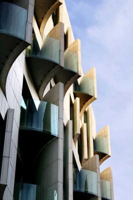 Hotel Omm Barcelona building facade