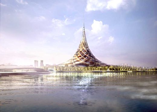 Crystal Island Tower Moscow design