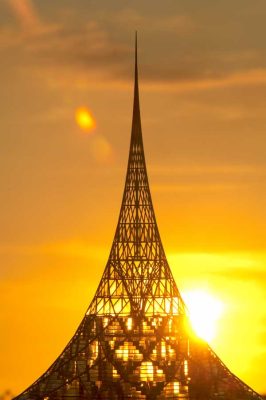 Crystal Island Tower Moscow Building, Russia