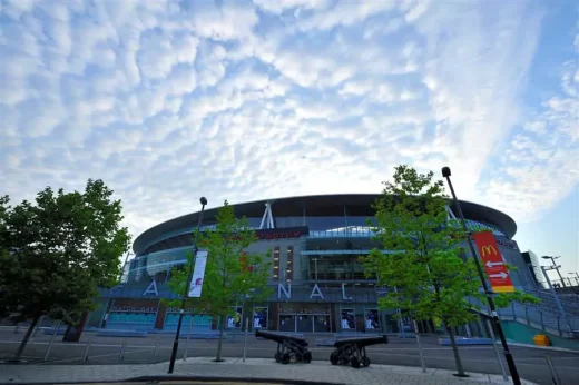 Emirates Stadium Arsenal FC London, UK