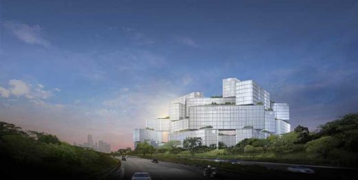 Singapore residential development OMA design