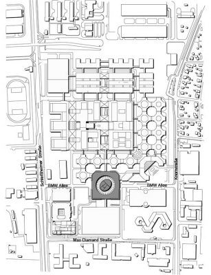 BMW Projekthaus Munich plan layout