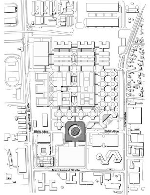 BMW Projekthaus Munich plan layout