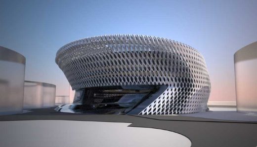 Madrid Civil Courts of Justice building design by Zaha Hadid Architect