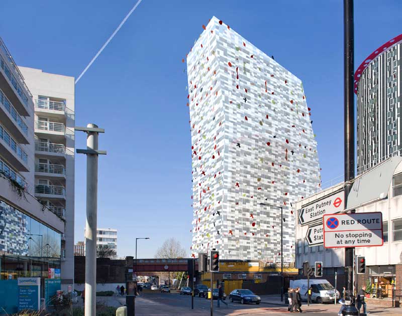 Putney Place Building in Wandsworth by Will Alsop