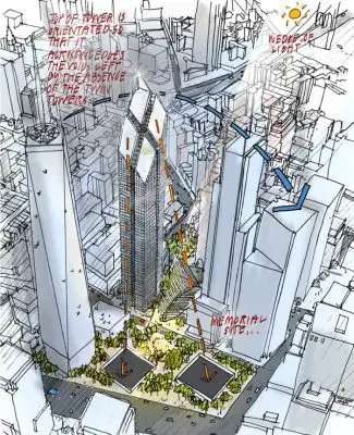 200 Greenwich Street New York WTC Tower 2 design