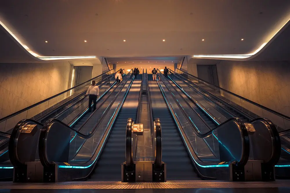 Brookfield Place Perth entrance escalators