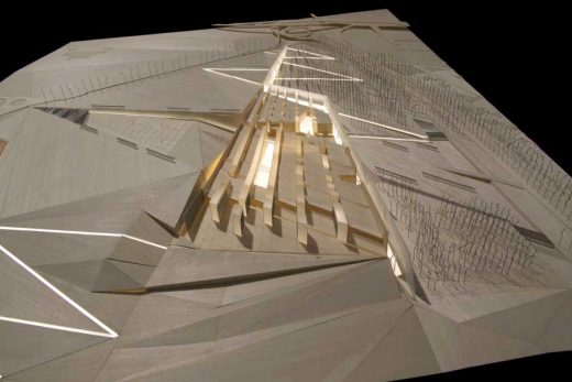 African Architecture Developments - Grand Egyptian Museum Cairo building design by heneghan.peng