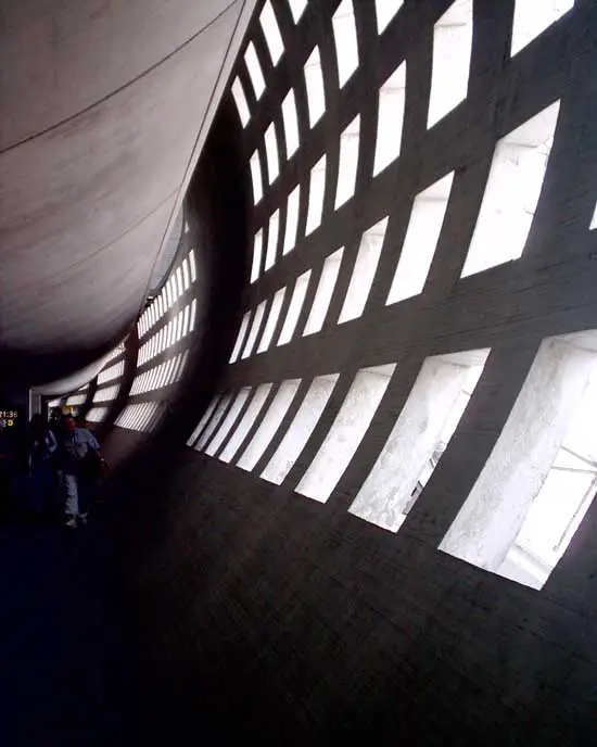 Paris Airport Building - Charles-de-Gaulle Airport Terminal