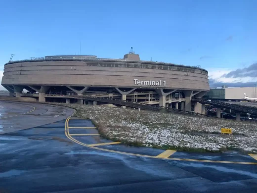 Paris Airport Terminal 1 building