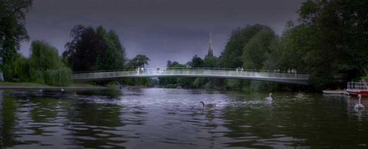 River Avon bridge design by Ian Ritchie Architects