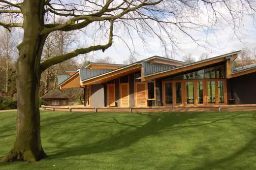 Avenham Park Pavilion Preston landscape