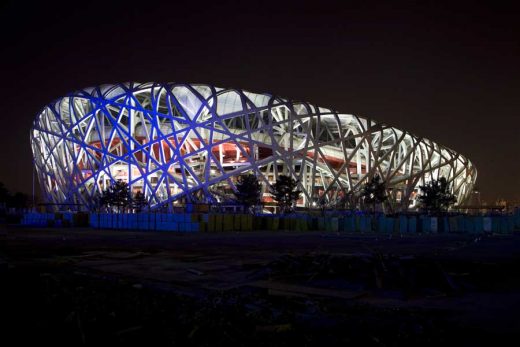 Birds Nest Beijing Chinese National Stadium