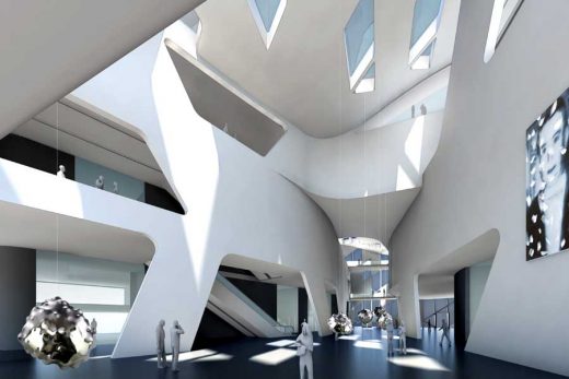 Museum of Contemporary Art Wroclaw building interior design