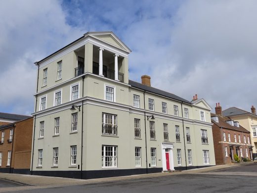 Poundbury Buildings, Dorchester, Dorset, UK