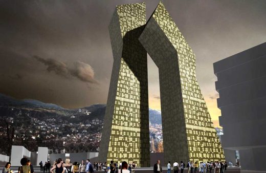 Sarajevo skyscraper design