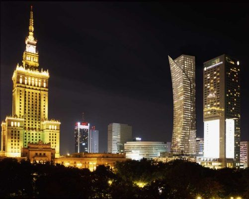 Zlota 44 Warsaw Daniel Libeskind building