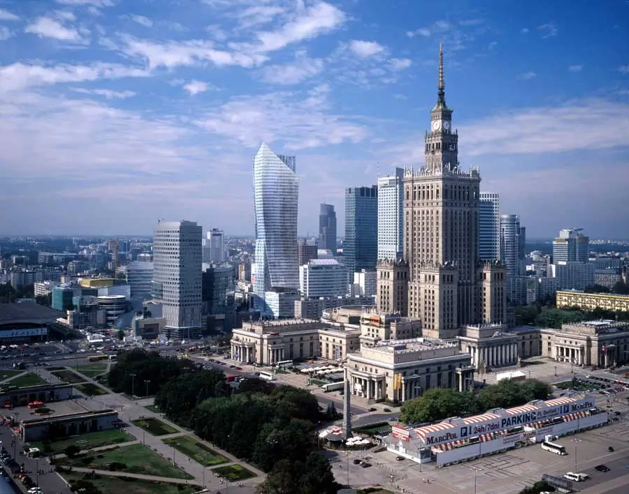 Zlota 44 Warsaw Libeskind building Poland