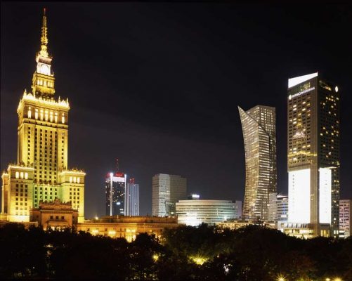 Zlota 44 Warsaw tower by Daniel Libeskind