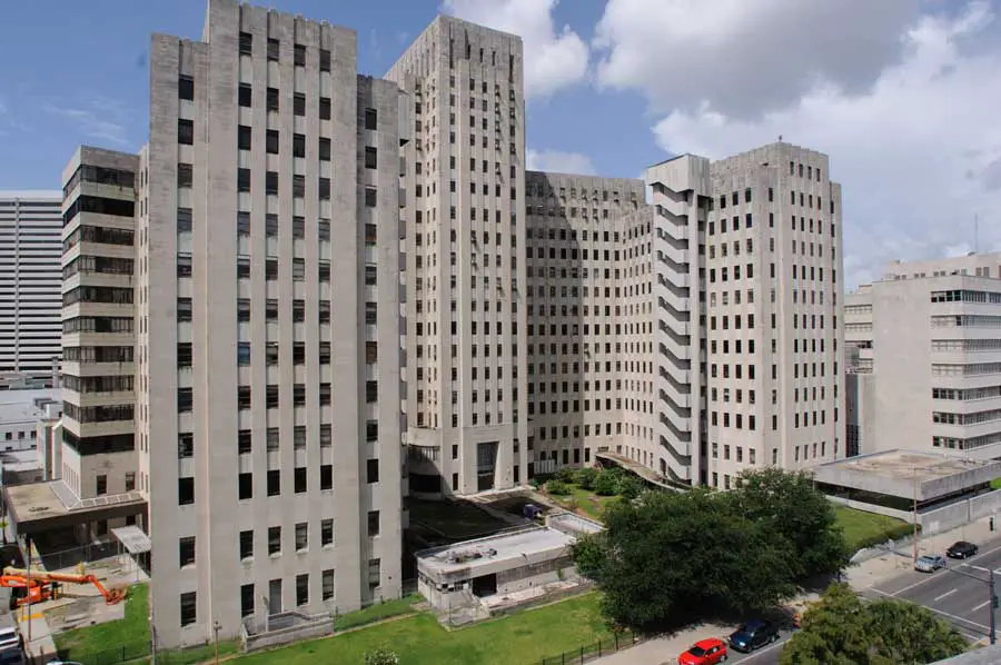 Charity Hospital New Orleans building design