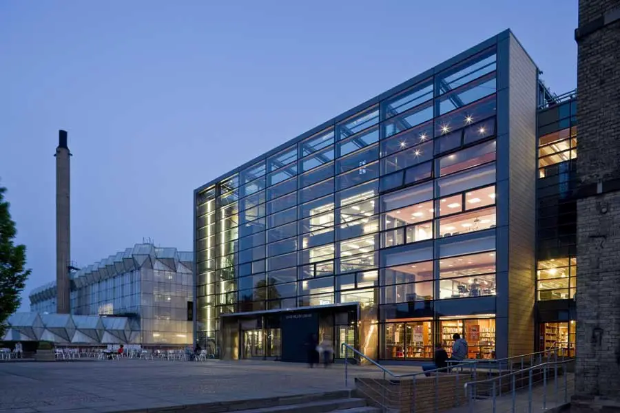 David Wilson Library, University of Leicester building UK