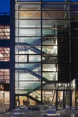 David Wilson Library, University of Leicester building facade